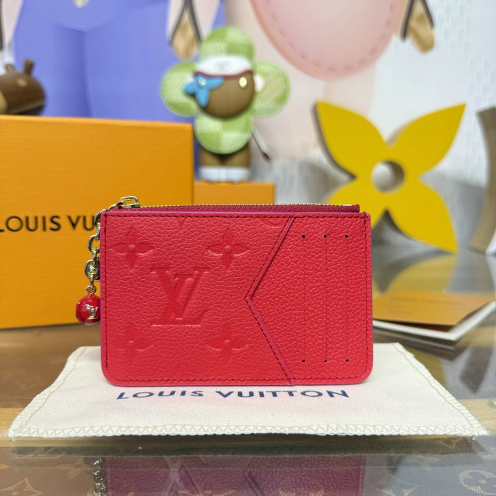 商品名称：ルイヴィトン LOUISVUITTON 2026年 M28984 カードケース ポルト カルト ロミー 小銭入れ モノグラム アンプラント レザー