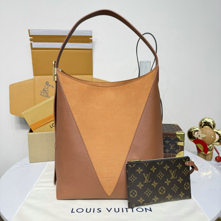 商品名称：ルイヴィトン LOUISVUITTON 2026年 M29156 ホーボー MM トートバッグ ショルダーバッグ グレインカーフレザー