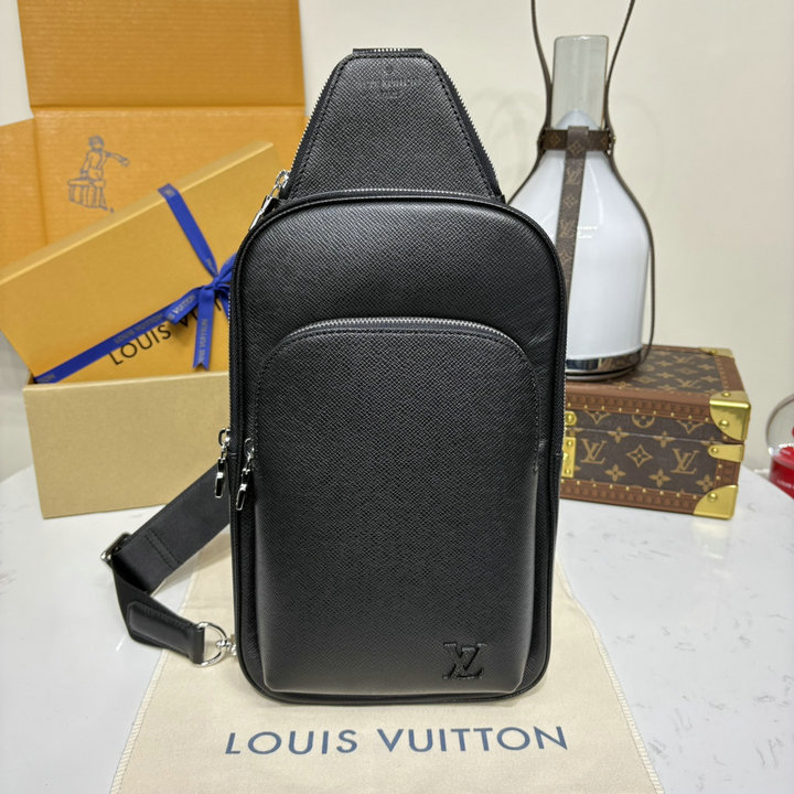 ルイヴィトン LOUISVUITTON 2026年 M30863 アヴェニュー スリングバッグ ショルダーバッグ チェストバッグ タイガ レザー