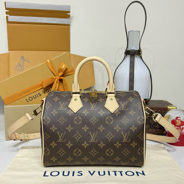 商品名称：ルイヴィトン LOUISVUITTON 2026年 M46977 スピーディ バンドリエール 25 トートバッグ ショルダーバッグ モノグラム キャンバス