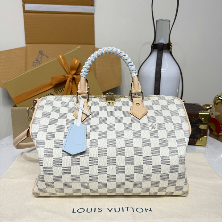商品名称：ルイヴィトン LOUISVUITTON 2026年 N40908 スピーディ バンドリエール 30 トートバッグ ショルダーバッグ コーティッド キャンバス