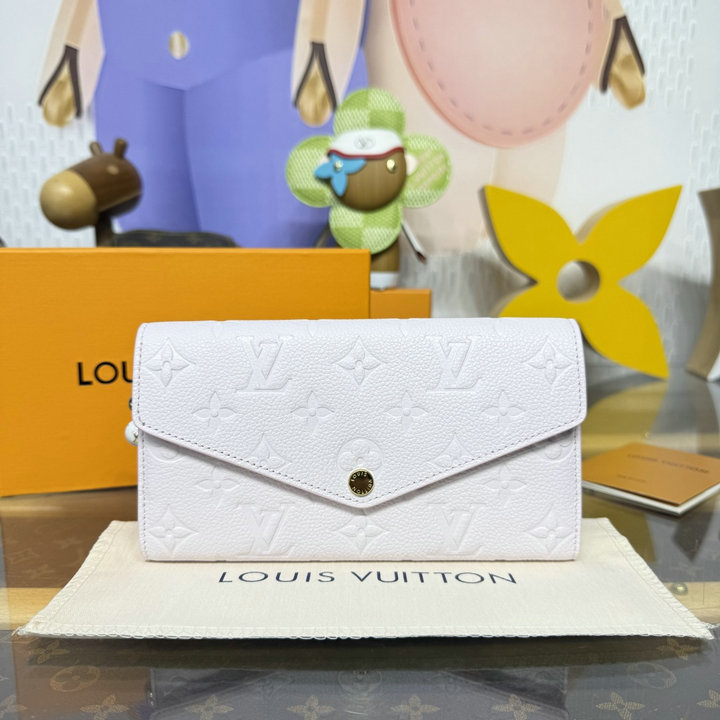 ルイヴィトン LOUISVUITTON 2026年 M29465 ポルトフォイユ サラ ファスナー長財布 ロングウォレット モノグラム アンプラント レザー
