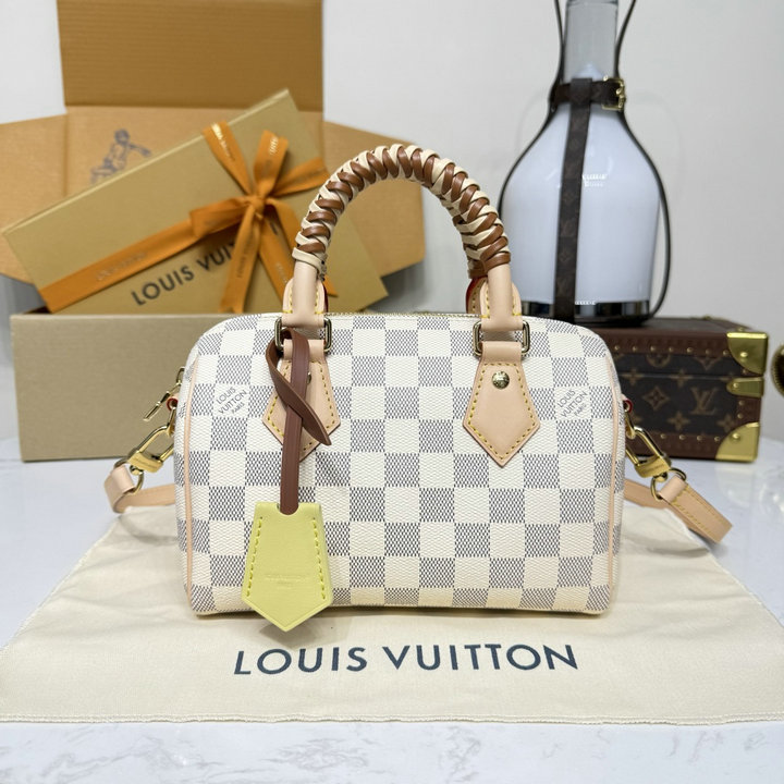 商品細詳を見る:ルイヴィトン LOUISVUITTON 2026年 N40950 スピーディ 20 トートバッグ ショルダーバッグ カウハイドレザー