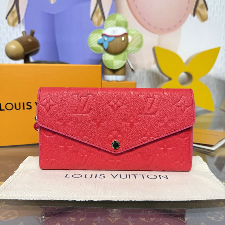 商品名称：ルイヴィトン LOUISVUITTON 2026年 M29465R ポルトフォイユ サラ ファスナー長財布 ロングウォレット モノグラム アンプラント レザー