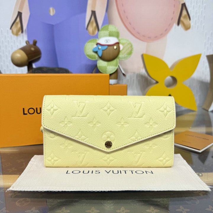 商品名称：ルイヴィトン LOUISVUITTON 2026年 M29465Y ポルトフォイユ サラ ファスナー長財布 ロングウォレット モノグラム アンプラント レザー
