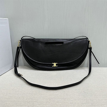 商品名称：セリーヌ CELINE 025-CE124142BK 2025年新作 ハーフムーン ソフト トリオンフ バッグ トートバッグ ショルダーバッグ レザー