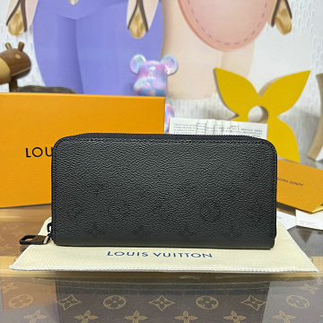 ルイヴィトン LOUISVUITTON 2026年新作 M28048 ジッピー ウォレット ホリゾンタル ファスナー長財布 モノグラム ミッドナイト キャンバス