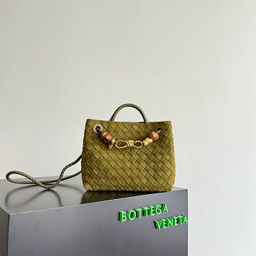 商品名称：ボッテガヴェネタ BOTTEGAVENETA 025-BOV743568ZRGG 2025年新作 スモール アンディアーモ トップハンドルバッグ トートバッグ