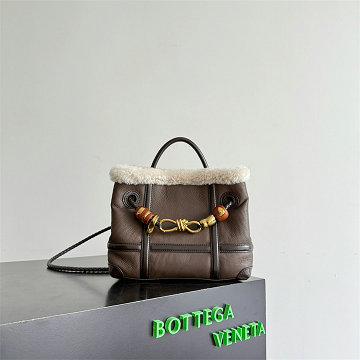 ボッテガヴェネタ BOTTEGAVENETA 025-BOV806088SK 2025年新作 スモール アンディアーモ トップハンドルバッグ トートバッグ