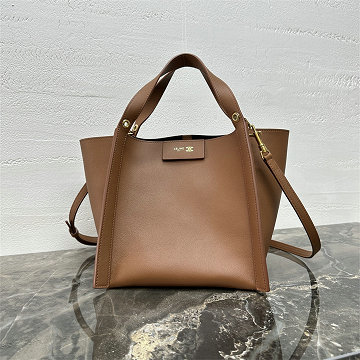 商品名称：セリーヌ CELINE 99-CE124182PZS 2026年新作 スモール キューボ バッグ トートバッグ ハンドバッグ レザー
