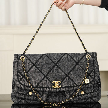 商品名称：シャネル CHANEL 99-CH5727NSH 2025/26年 クルーズ コレクション ショー ラージ ショルダーバッグ チェーン フラップバッグ レディース