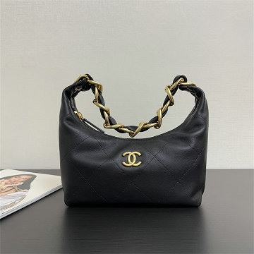 シャネル CHANEL99-CH5837BK  2025/26年秋冬 コレクション ホーボー バッグ ショルダーバッグ レディース