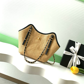 シャネル CHANEL 99-CH6015XS 2025/26年 クルーズ コレクション ショー スモール ショッピング バッグ ハンドバッグ ショルダーバッグ