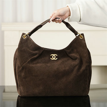 シャネル CHANEL 99-CH6016RSK 2025/26年 クルーズ コレクション ショー マキシ ホーボーバッグ ショルダーバッグ レディース
