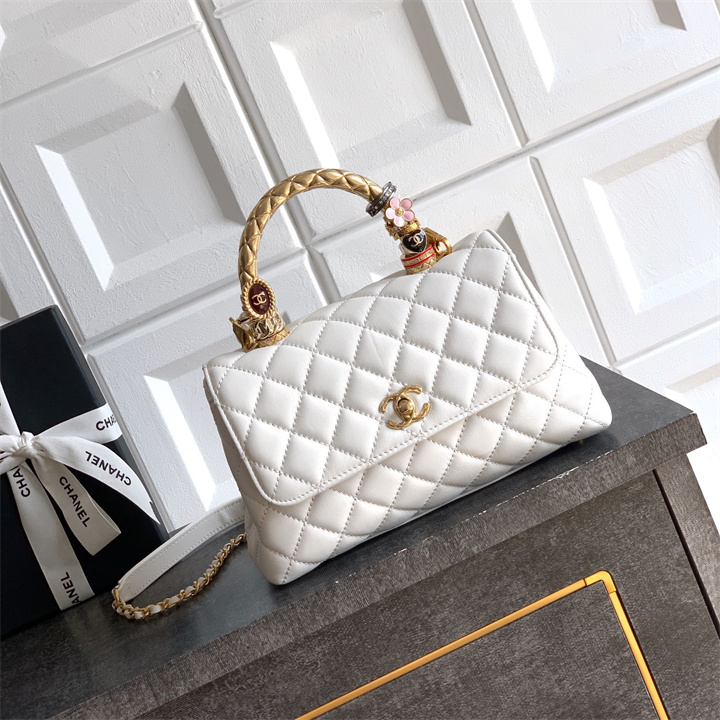 シャネル CHANEL 99-CH92990JZJBS 2026年新作 トップハンドル ミニ フラップ バッグ トートバッグ ハンドバッグ ショルダーバッグ