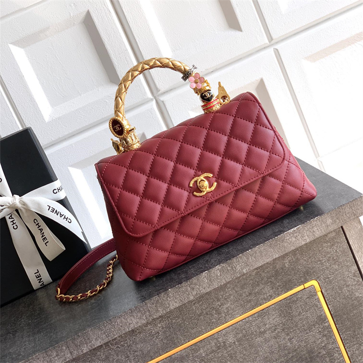 シャネル CHANEL 99-CH92990JZJJH 2026年新作 トップハンドル ミニ フラップ バッグ トートバッグ ハンドバッグ ショルダーバッグ