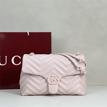 グッチ GUCCI 99-GG850676PQF 2026年新作 GG マーモント フラップバッグ チェーン ショルダーバッグ レディース