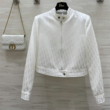 クリスチャンディオール CHRISTIAN DIOR XG-WTCD26008 2026年新作 ロングスリーブ ジャカード ジャケット ジップ開閉式 トップスコート
