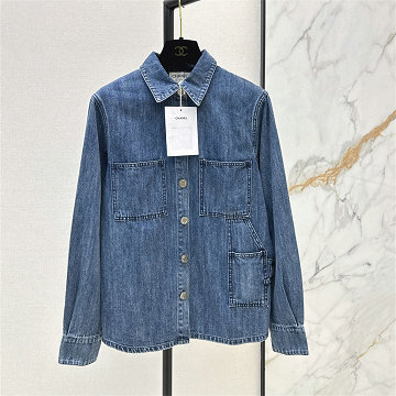 シャネル CHANEL XG-WTCH26046 2026年新作 ロングスリーブ デニムコート コットン トップスコート レディース