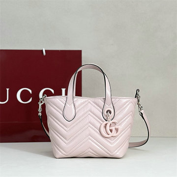 グッチ GUCCI 99-GG855391PQF 2026年新作 GG マーモント スモール トートバッグ ハンドバッグ レディース