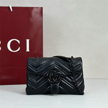 グッチ GUCCI 99-GG856368PBK 2026年新作 GGマーモント ミニ ショルダーバッグ チェーンポーチ レディース