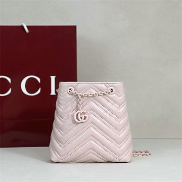 グッチ GUCCI 99-GG856404PFS  2026年新作 GG マーモント ナノ バケットバッグ ショルダーバッグ レディース