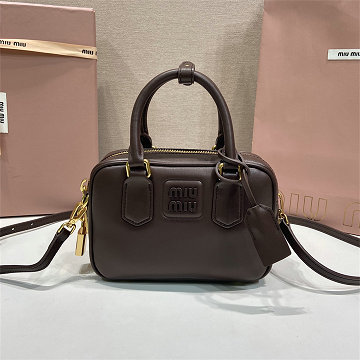 ミュウミュウ MIUMIU 99-MM5BB123PSK 2026年新作 アルカディ トートバッグ スモール ハンドバッグ 2way ショルダーバッグ