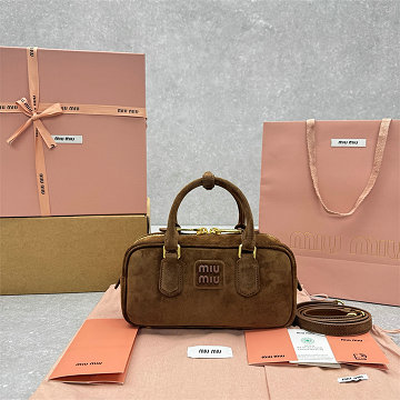 ミュウミュウ MIUMIU 99-MM5BB142RZS 2026年新作 アルカディ トートバッグ スモール ハンドバッグ 2way ショルダーバッグ