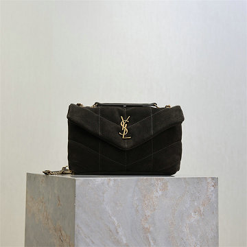 商品名称：イヴサンローラン Saint laurent YSL 2026年新作 ルル パファー ミニ ショルダーバッグ チェーンポーチ スエード