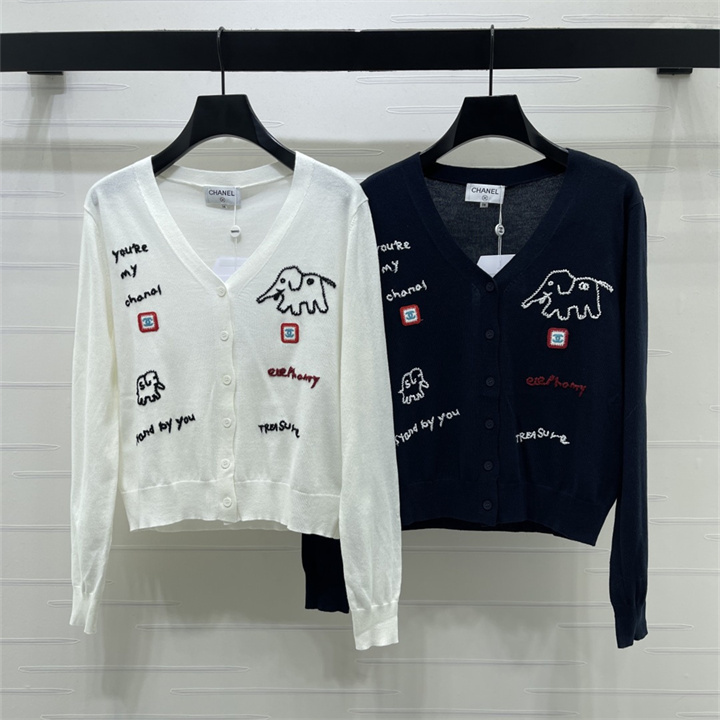 シャネル CHANEL 2026年 カーディガン ニット コート 長袖 セーター Vネック レディース