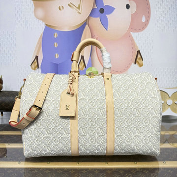 商品名称：ルイヴィトン LOUISVUITTON 2026年 M29670 キーポル バンドリエール 45 トートバッグ ハンドバッグ ショルダーバッグ ジャカード テキスタイル