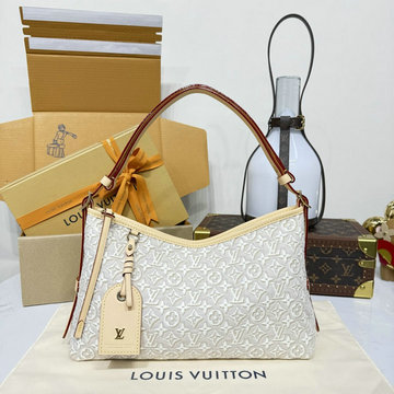 商品名称：ルイヴィトン LOUISVUITTON 2026年 M2A136 キャリーオール EW ホーボーバッグ ショルダーバッグ ジャカード テキスタイル