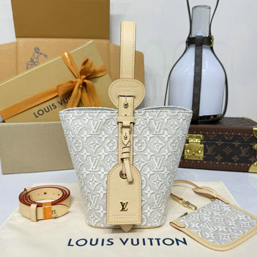 商品名称：ルイヴィトン LOUISVUITTON 2026年 M2A377 オール イン BB ホーボーバッグ ショルダーバッグ ジャカード テキスタイル