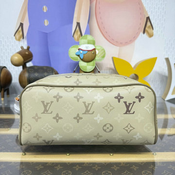 商品名称：ルイヴィトン LOUISVUITTON 2026年 M29161 ドップ キット 手持ちかばん 洗面具収納 ポーチ 旅行かばん ダモフラージュ キャンバス