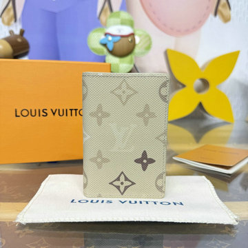 商品名称：ルイヴィトン LOUISVUITTON 2026年 M29256 カードケース オーガナイザー ドゥ ポッシュ 二つ折り短財布 ダモフラージュ キャンバス