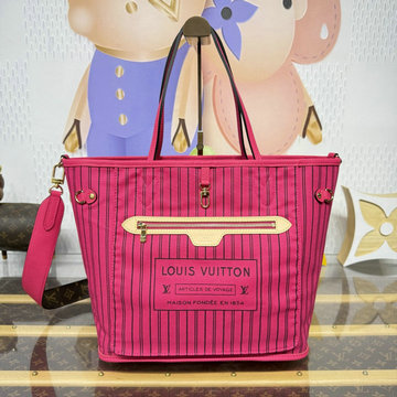 商品名称：ルイヴィトン LOUISVUITTON 2026年 M12707 リバーシブル ネヴァーフル インサイドアウト MM ハンドバッグ トートバッグ モノグラム キャンバス