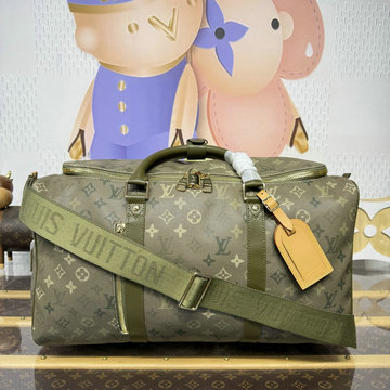 ルイヴィトン LOUISVUITTON 2026年 M26964 キーポル バンドリエール 50 トートバッグ 旅行かばん ダモフラージュ キャンバス