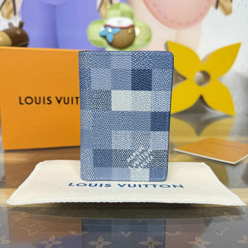 商品細詳を見る:ルイヴィトン LOUISVUITTON 2026年 M28609 カードケース オーガナイザー ドゥ ポッシュ 二つ折り短財布 ダモフラージュ キャンバス
