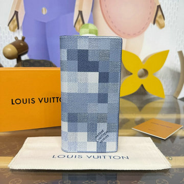 商品名称：ルイヴィトン LOUISVUITTON 2026年 M28614 ポルトフォイユ ブラザ 二つ折り長財布 ロングウォレット ダモフラージュ キャンバス