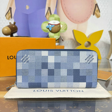 商品名称：ルイヴィトン LOUISVUITTON 2026年 M28615 ジッピーウォレット ファスナー長財布 ダモフラージュ キャンバス