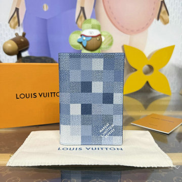 商品名称：ルイヴィトン LOUISVUITTON 2026年 パスポートカバー クーヴェルテュール パスポール ダモフラージュ キャンバス