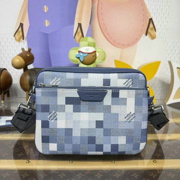 商品細詳を見る:ルイヴィトン LOUISVUITTON 2026年 M28601 トリオ メッセンジャーバッグ ショルダーバッグ メンズ ダモフラージュ キャンバス