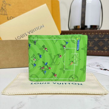 商品名称：ルイヴィトン LOUISVUITTON 2026年 M28809 ポルトフォイユ ミュルティプル 二つ折り短財布 ショートウォレット コーティッド キャンバス