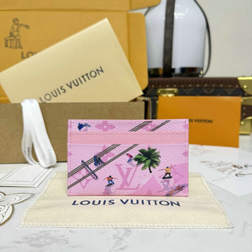 ルイヴィトン LOUISVUITTON 2026年 M26803 カードケース ポルト カルト ダブル コーティッド キャンバス