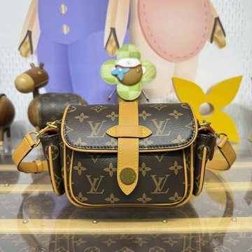 商品名称：ルイヴィトン LOUISVUITTON 2026年 M14742 カーゴ ウェアラブル ウォレット ショルダーバッグ モノグラム キャンバス