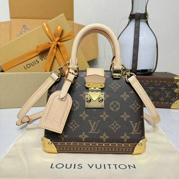 ルイヴィトン LOUISVUITTON 2026年 M26784 アルマ トランク 20 トートバッグ ショルダーバッグ モノグラム キャンパス