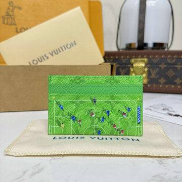 ルイヴィトン LOUISVUITTON 2026年 M26802 カードケース ポルト カルト ダブル コーティッド キャンバス