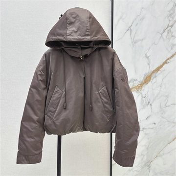 商品細詳を見る:モンクレール MONCLER 2026年 フーディーコート ロングスリーブ ダウンジップジャケット