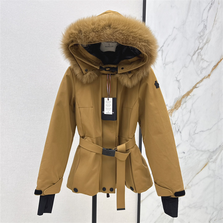 モンクレール MONCLER 2026年 ロングスリーブ フーディー スキーダウン ジップジャケット トップスコート レディース
