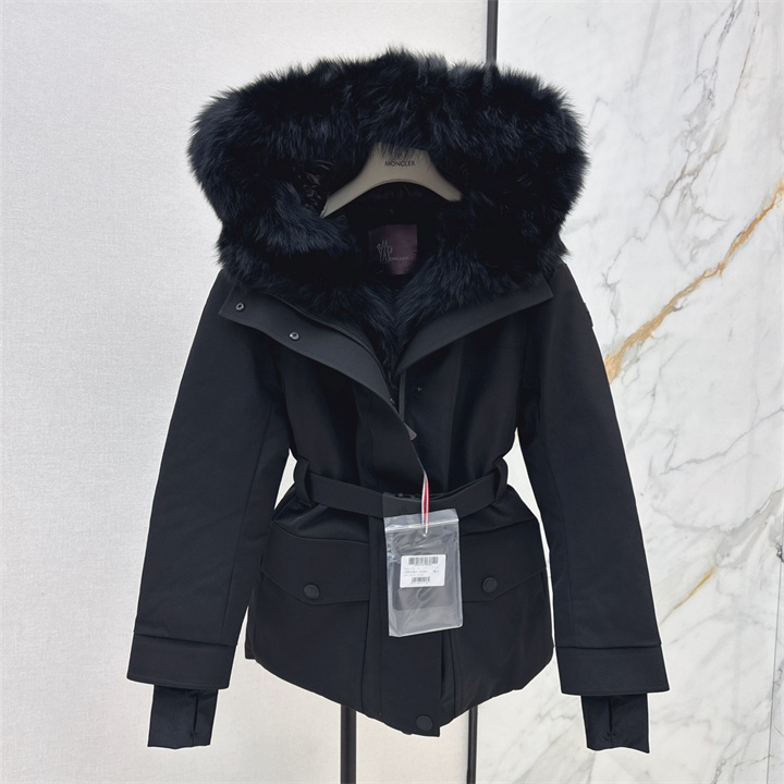 モンクレール MONCLER 2026年 ロングスリーブ フーディー スキーダウン ジップジャケット トップスコート レディース